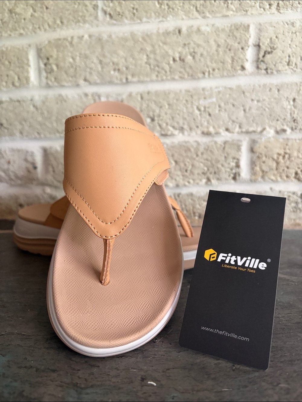 Fitville Queenesque Flip Flop 8.5 W
